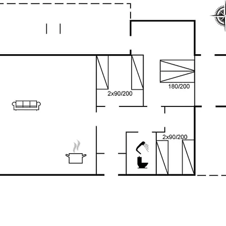 בית נופש Vicky - 4km From The Sea By Interhome Kongsmark